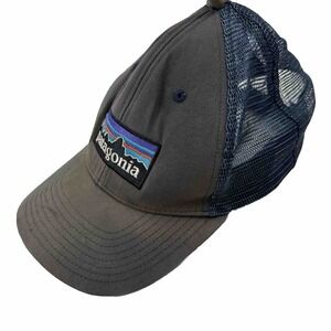 VTG Patagonia Trucker Hat Mesh Back Baseball Hat Snapback Cap Logo Outdoors